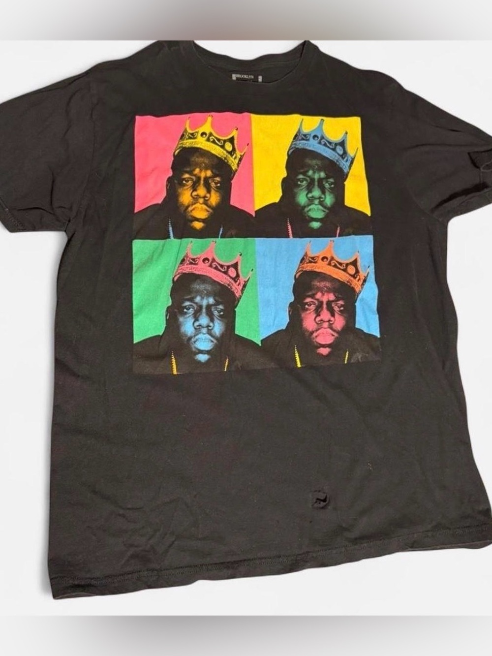 Biggie Smalls Graphic Tee XL | Brooklyn Mint Black Rap Tee